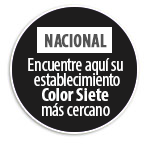 NACIONAL  Encuentre aqu� su establecimiento Color Siete m�s cercano
