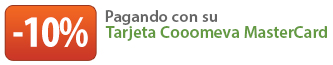 -10% Pagando con su Tarjeta Cooomeva MasterCard